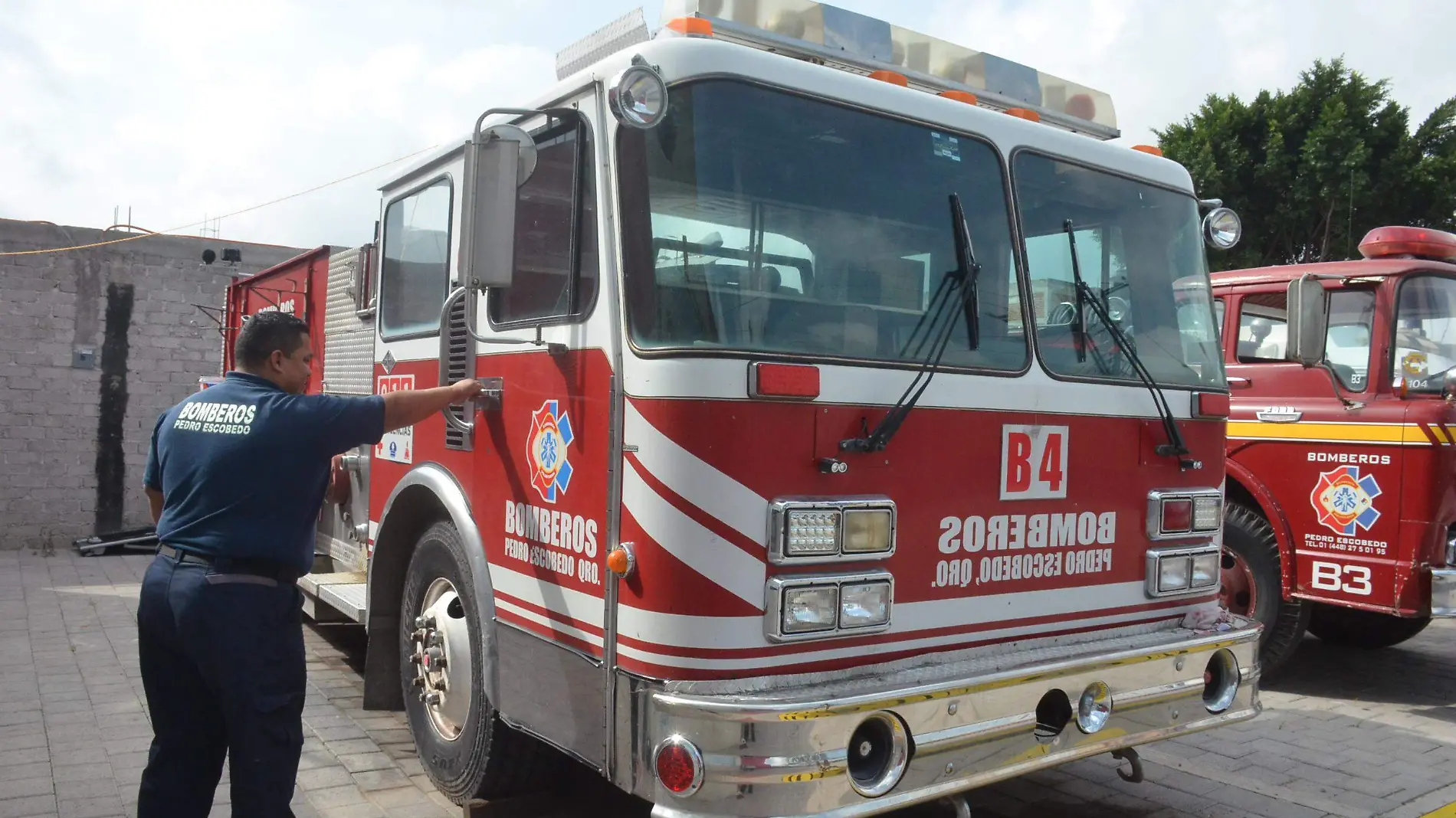 Cuidan salud física y bienestar psicológico de Bomberos de Pedro Escobedo. Foto Luis Luévanos